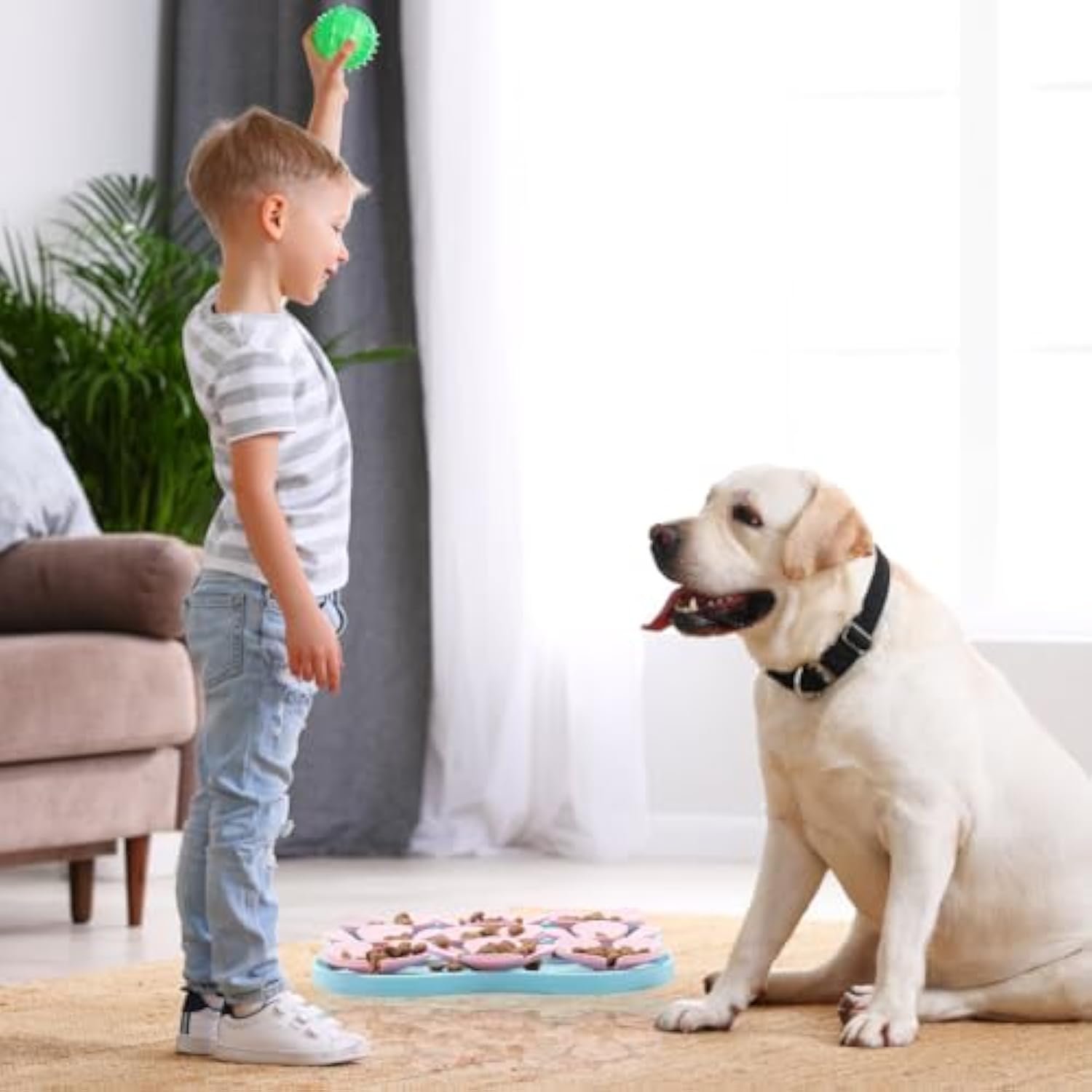 Pet Lick Mat with Suction Cup – Anxiety Relief & Slow Feeder