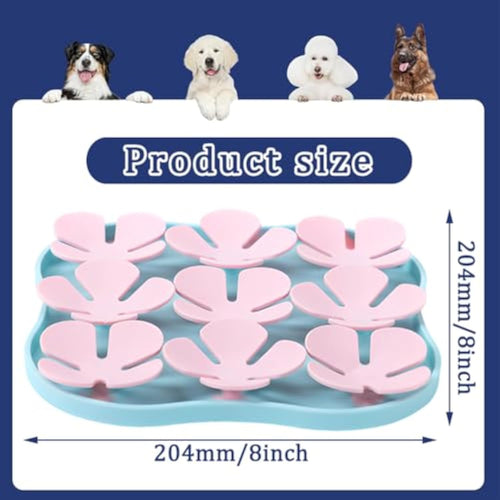 Pet Lick Mat with Suction Cup – Anxiety Relief & Slow Feeder